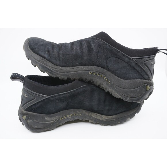 Merrell Orbit Moc Mens Size 9.5 Black Suede Outdoor Hiking Walking Shoes Winter main image 8